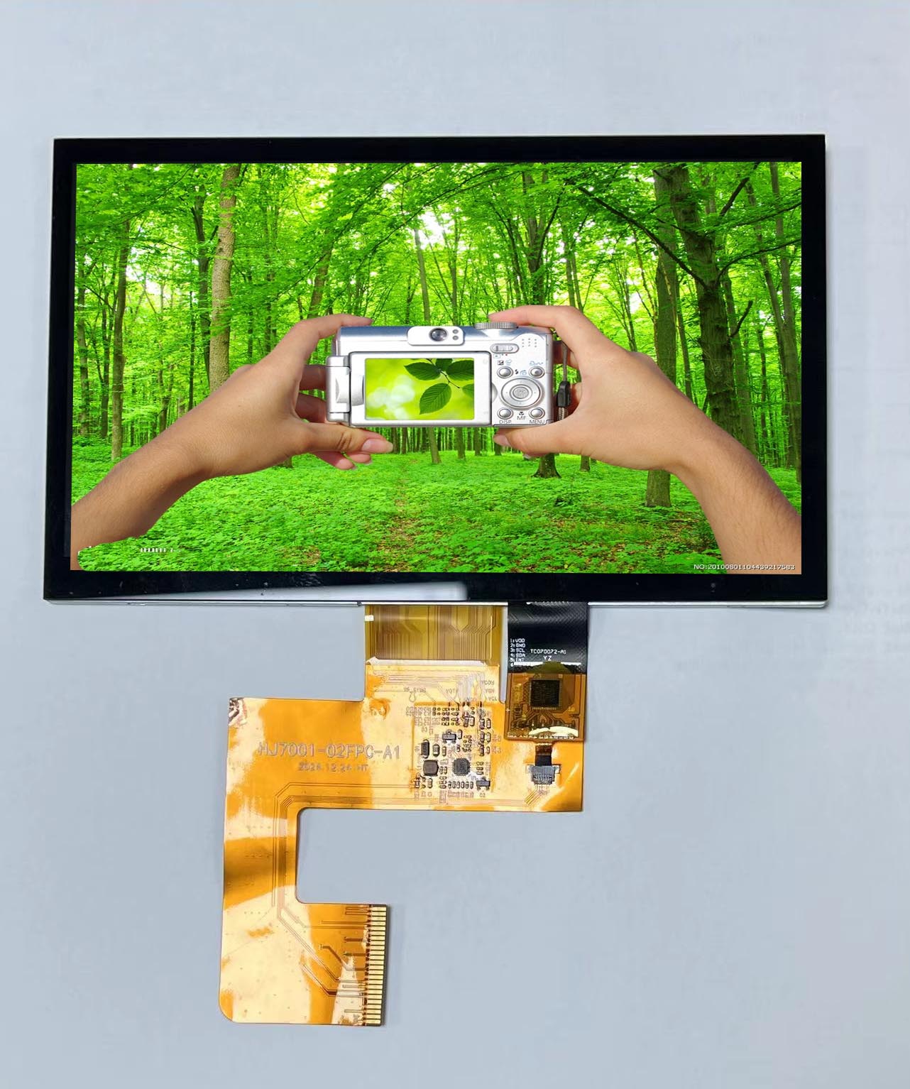 7.0 인치 터치 LCD 1024*600 해상도 MIPI 인터페이스 2 채널