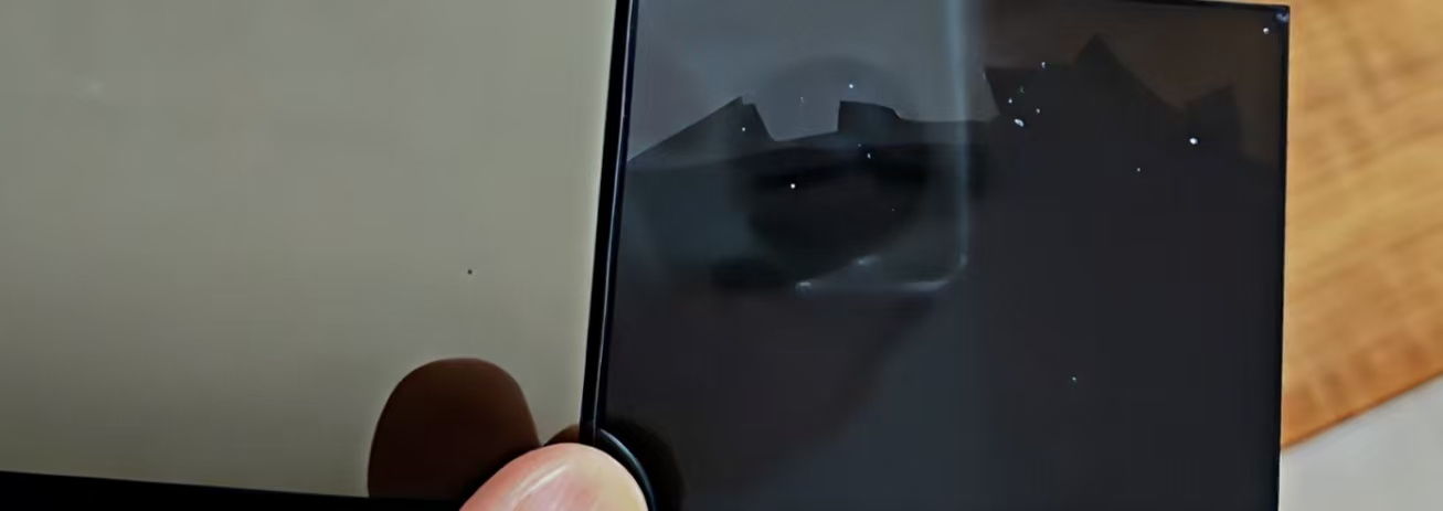 TN과 IPS LCD Glass의 투과율 차이