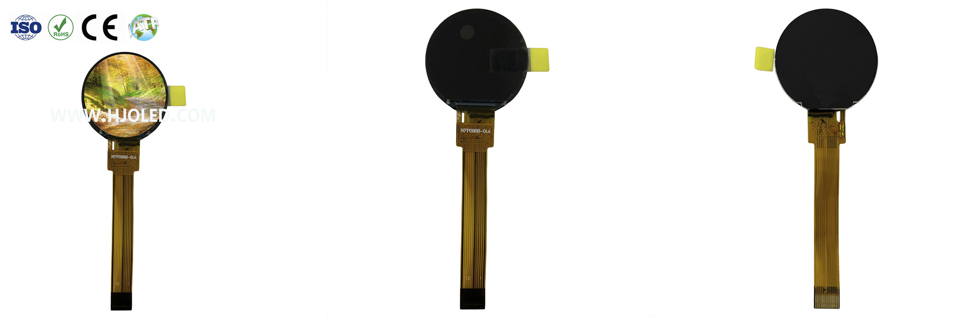 0.99인치 원형 LCD 화면: 작은 크기, 다양한 용도