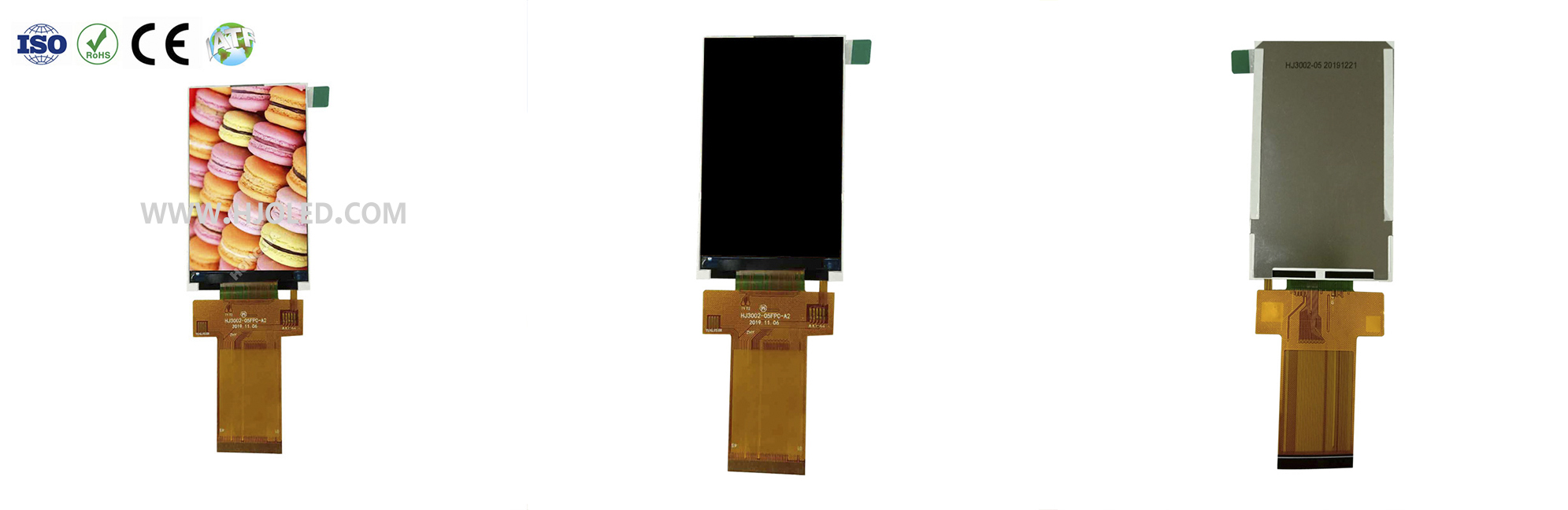 240*400 해상도의 3.0인치 IPS LCD 화면, SPI/MCU 인터페이스 지원, 장기 공급