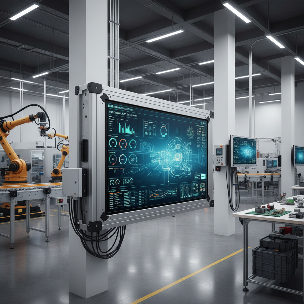 유럽 ​​산업을 위한 고성능 액정 디스플레이 솔루션