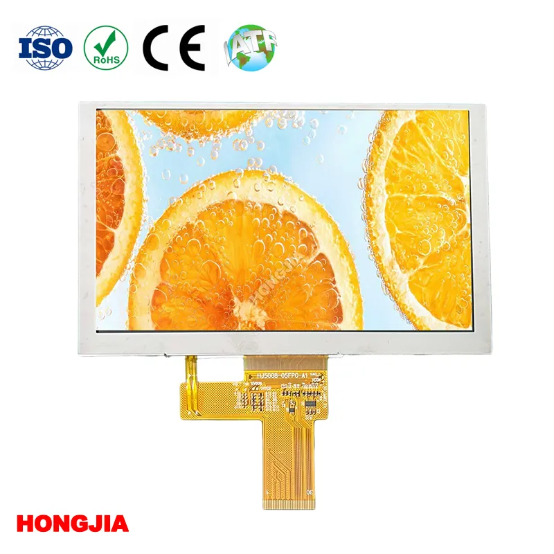 터치 MIPI가 포함된 5.0인치 IPS LCD 화면 1024x600 인셀