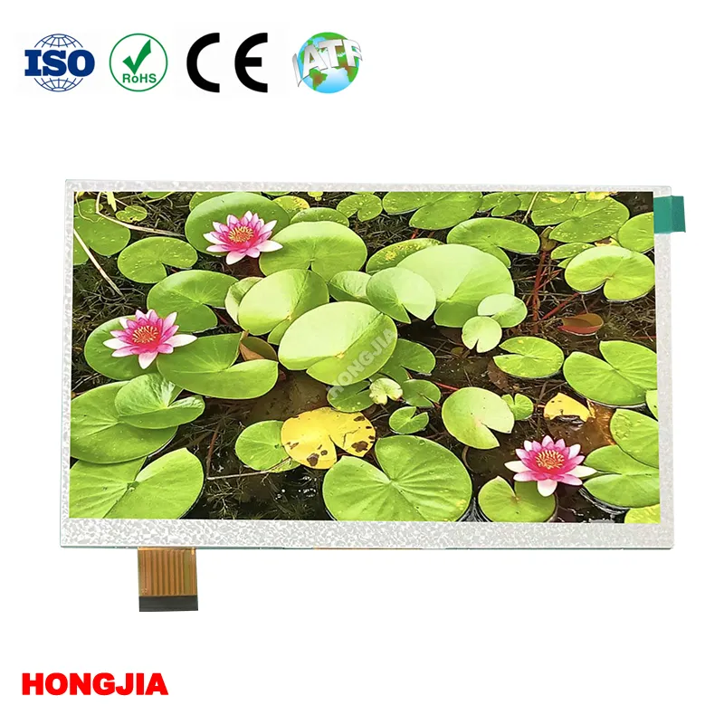 2/4레인 MIPI 인터페이스를 갖춘 7인치 TFT LCD 디스플레이 1024x600